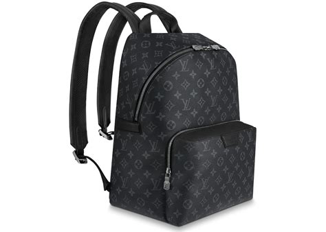 louis vuitton black backpack